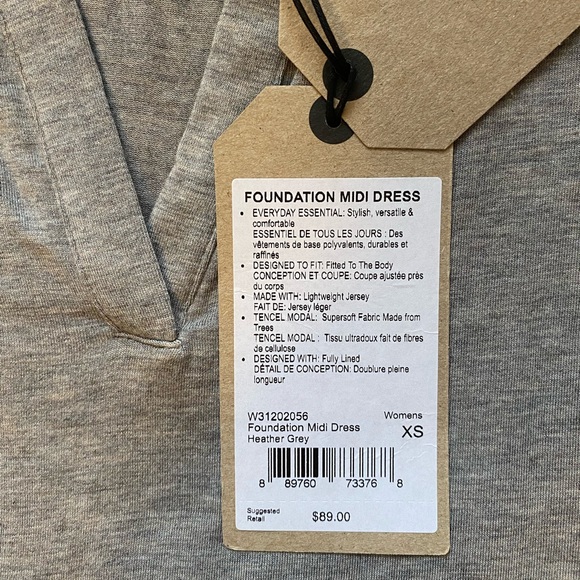 Prana Foundation Midi Dress - XS - Tencel Modal - Picture 6 of 10